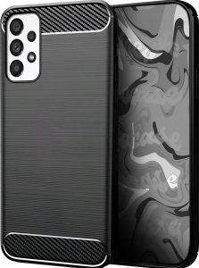 Hello Case ETUI DO SAMSUNG GALAXY A53 5G | PANCERNE KARBON CASE CZARNE CASE SZKŁO 9h 2