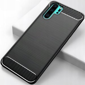 Hello Case ETUI DO HUAWEI P30 PRO | PANCERNE KARBON CASE CZARNE 4