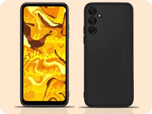 Hello Case ETUI DO SAMSUNG GALAXY M34 5G GUMOWE OBUDOWA CZARNE MATOWE SILIKON SLIM 4