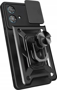 Hello Case ETUI PANCERNE DO MOTOROLA EDGE 40 NEO CZARNE OBUDOWA ARMOR HOLDER RING 5