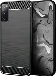 Hello Case Etui Do Samsung Galaxy S20 FE / S20 LITE / S20 FE 5G (Karbon, Czarne) Szkło 2