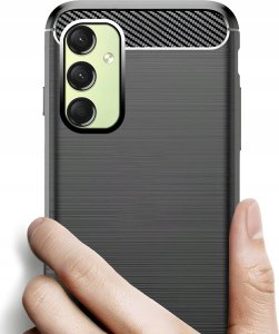 Hello Case ETUI DO SAMSUNG GALAXY A24 4G / M34 5G | PANCERNE KARBON CASE CZARNE 2