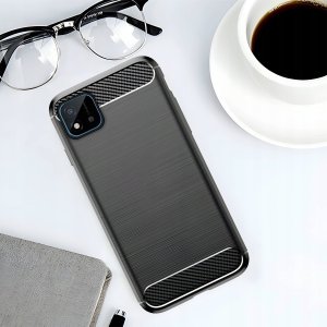 Hello Case ETUI DO REALME C11 2021 | PANCERNE KARBON CASE CZARNE 5
