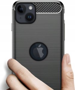 Hello Case ETUI PANCERNE KARBON DO IPHONE 12 MINI SZKŁO 9H 3