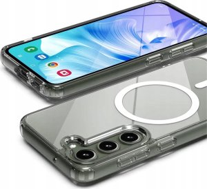 Hello Case Etui Magsafe Do Samsung Galaxy S24 Plus ( Przezroczyste, Wzmacniane) Szkło 4