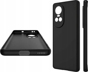 Hello Case ETUI DO OPPO RENO 10 5G / 10 PRO 5G GUMOWE OBUDOWA CZARNE MATOWE SILIKON 3