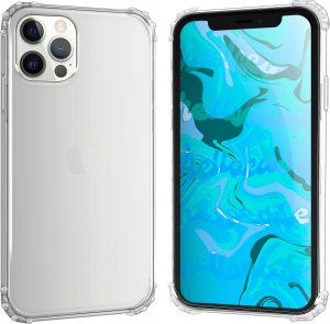 Hello Case ETUI PANCERNE DO IPHONE 12 PRO MAX | CASE SILIKON GUMOWE SLIM SHOCK SZKŁO 3