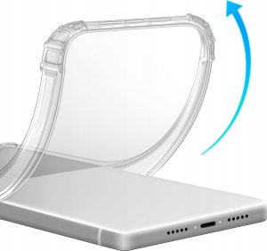 Hello Case ETUI PANCERNE DO IPHONE 12 PRO MAX | CASE SILIKON GUMOWE SLIM SHOCK SZKŁO 6