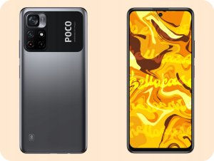 Hello Case Etui do Poco M4 Pro 5G / Redmi Note 11T 5G (Czarne, Obudowa Slim) SZKŁO 3