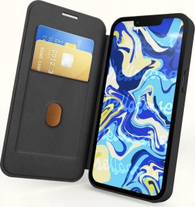 Hello Case Etui z klapką do iPhone 13 Pro (MagSafe, Magnetyczne, Skórzane) Szkło 9H 12