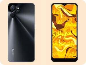 Hello Case Etui do Realme 9i 5G / Realme 10 5G (Czarne, Matowe, Obudowa Slim) SZKŁO 3