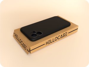 Hello Case Etui do Realme 9i 5G / Realme 10 5G (Czarne, Matowe, Obudowa Slim) SZKŁO 5