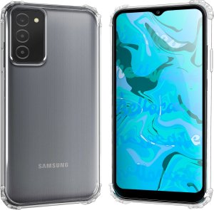 Hello Case ETUI PANCERNE DO SAMSUNG GALAXY A03S | CASE SILIKON GUMA SLIM SHOCK SZKŁO 3