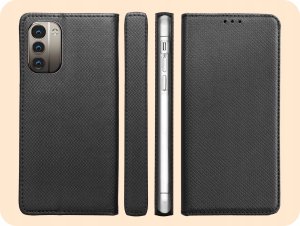 Hello Case ETUI Z KLAPKĄ DO NOKIA G11 / G21 CZARNE ZAMYKANE MAGNETYCZNE KABURA FUTERAŁ 6