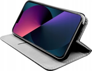 Hello Case ETUI Z KLAPKĄ DO IPHONE 13 PRO CZARNE ZAMYKANE MAGNETYCZNE KABURA FUTERAŁ 2