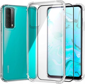 Hello Case ETUI PANCERNE DO HUAWEI P SMART 2021 | CASE SILIKON GUMA SLIM SHOCK SZKŁO 1