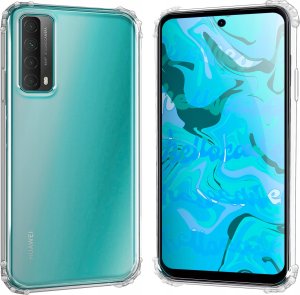 Hello Case ETUI PANCERNE DO HUAWEI P SMART 2021 | CASE SILIKON GUMA SLIM SHOCK SZKŁO 3