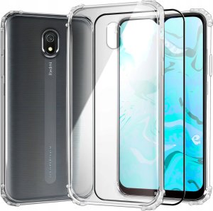 Hello Case ETUI PANCERNE DO XIAOMI REDMI 8A | CASE SILIKON GUMOWE ANTI SHOCK SZKŁO 1