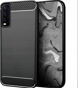 Hello Case ETUI DO VIVO Y11S / Y20S / Y12S | PANCERNE KARBON CASE CZARNE 6