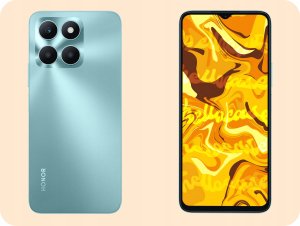 Hello Case ETUI Z KLAPKĄ DO HONOR X6A CZARNE ZAMYKANE MAGNETYCZNE KABURA FUTERAŁ FLIP 7