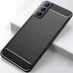 Hello Case ETUI DO SAMSUNG GALAXY S21 | PANCERNE KARBON CASE CZARNE | OBUDOWA SZKŁO 2