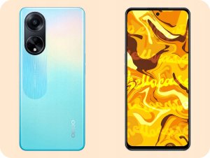 Hello Case Etui do Oppo A98 5G (Czarne, Matowe, Obudowa Slim, Silikon) 3