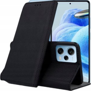 Hello Case ETUI Z KLAPKĄ DO XIAOMI 12 PRO / 12S PRO CZARNE ZAMYKANE MAGNETYCZNE FLIP 1