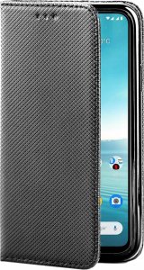 Hello Case ETUI Z KLAPKĄ DO NOKIA 3.4 CZARNE ZAMYKANE MAGNETYCZNE KABURA FUTERAŁ FLIP 3