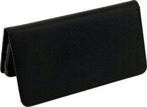 Hello Case ETUI Z KLAPKĄ DO HUAWEI P40 CZARNE ZAMYKANE MAGNETYCZNE KABURA FUTERAŁ FLIP 4