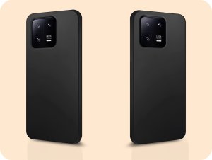 Hello Case Etui do Xiaomi 13 Pro (Czarne, Matowe, Obudowa Slim, Silikon) 6