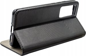 Hello Case ETUI Z KLAPKĄ DO XIAOMI 12 5G / 12X 5G CZARNE ZAMYKANE MAGNETYCZNE KABURA 4