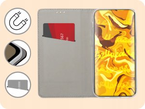 Hello Case ETUI Z KLAPKĄ DO HUAWEI HONOR MAGIC 5 LITE / HONOR X40 5G / HONOR X9A FLIP 3