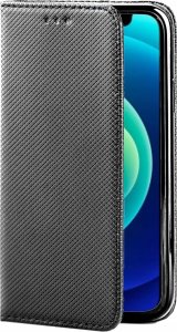 Hello Case ETUI Z KLAPKĄ DO IPHONE 13 MINI CZARNE ZAMYKANE MAGNETYCZNE KABURA FUTERAŁ 3