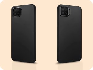 Hello Case ETUI DO OPPO A73 GUMOWE OBUDOWA CZARNE MATOWE SILIKON POKROWIEC SLIM COVER 6