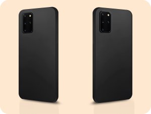 Hello Case Etui do Samsung Galaxy S22 Plus / S22 Pro (Czarne, Matowe, Slim) SZKŁO 9H 6