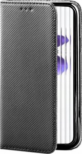 Hello Case ETUI Z KLAPKĄ DO NOTHING PHONE 1 CZARNE ZAMYKANE MAGNETYCZNE KABURA FUTERAŁ 3