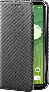 Hello Case ETUI Z KLAPKĄ DO GOOGLE PIXEL 7 CZARNE ZAMYKANE MAGNETYCZNE KABURA FUTERAŁ 2