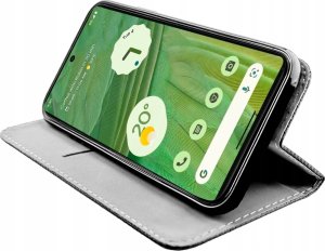 Hello Case ETUI Z KLAPKĄ DO GOOGLE PIXEL 7 CZARNE ZAMYKANE MAGNETYCZNE KABURA FUTERAŁ 3