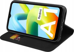 Hello Case ETUI Z KLAPKĄ DO XIAOMI REDMI A1 CZARNE ZAMYKANE MAGNETYCZNE KABURA FUTERAŁ 3