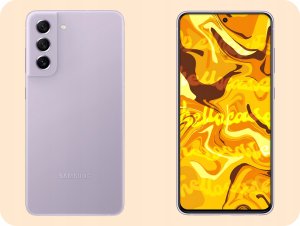 Hello Case Etui do Samsung Galaxy S21 FE (Czarne, Obudowa Slim, Silikon) SZKŁO 9H 3