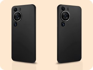 Hello Case Etui do Huawei P60 / P60 Pro (Czarne, Matowe, Obudowa Slim, Silikon) 6