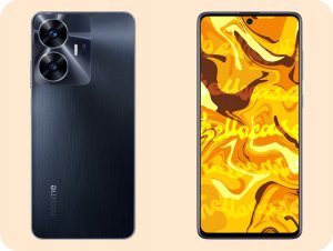 Hello Case Etui do Realme GT Master 5G (Czarne, Matowe, Obudowa Slim,) SZKŁO 9H 3