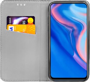 Hello Case ETUI Z KLAPKĄ DO HUAWEI P SMART Z CZARNE ZAMYKANE MAGNETYCZNE KABURA FLIP 1
