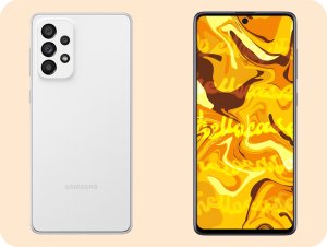 Hello Case Etui do Samsung Galaxy A73 5G (Czarne, Matowe, Obudowa Sli) SZKŁO 9H 3