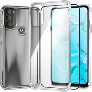 Hello Case ETUI PANCERNE DO MOTOROLA MOTO G71 5G | CASE SILIKON GUMA SLIM SHOCK SZKŁO 1