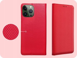 Hello Case ETUI Z KLAPKĄ DO Apple iPhone 12 Pro Max CZERWONE ZAMYKANE MAGNETYCZNE 4