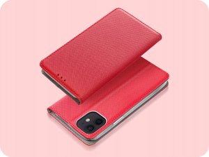 Hello Case ETUI Z KLAPKĄ DO Apple iPhone 12 Mini CZERWONE ZAMYKANE MAGNETYCZNE 2