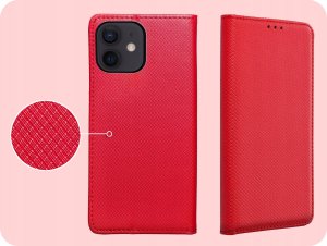 Hello Case ETUI Z KLAPKĄ DO Apple iPhone 12 Mini CZERWONE ZAMYKANE MAGNETYCZNE 4