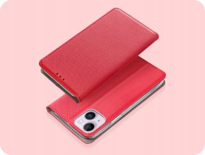 Hello Case ETUI Z KLAPKĄ DO Apple iPhone 14 CZERWONE ZAMYKANE MAGNETYCZNE 2