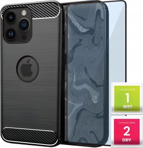 Hello Case ETUI PANCERNE KARBON DO IPHONE 14 PRO MAX SZKŁO 1